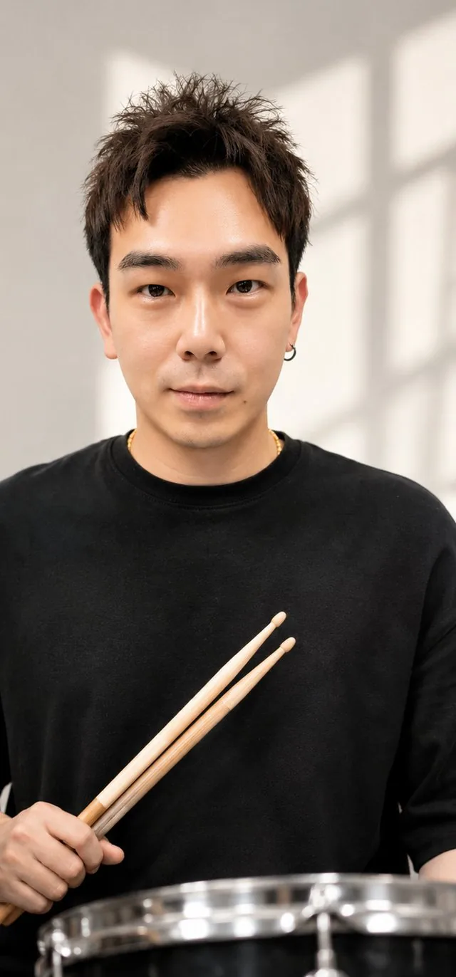 張弘宣，主修爵士鼓